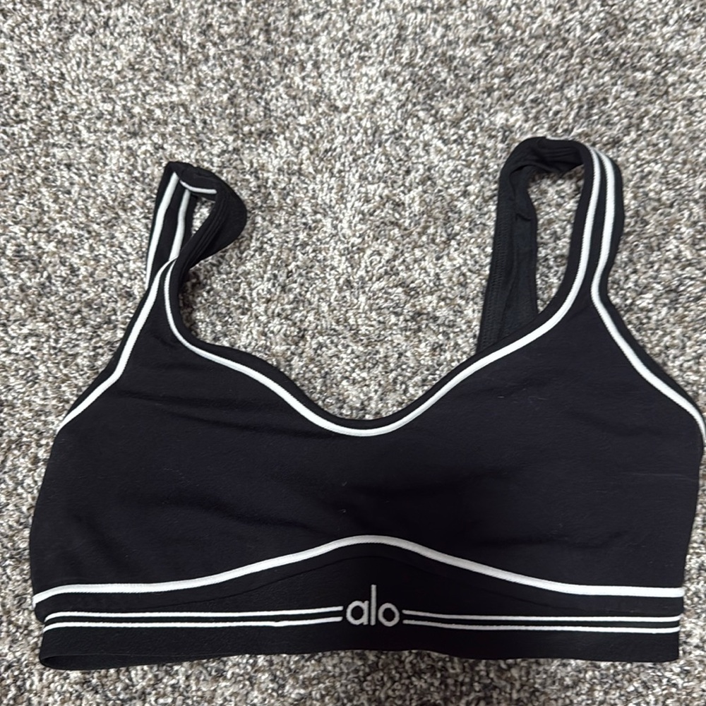 Alo Airbrush Heart Throb Bra